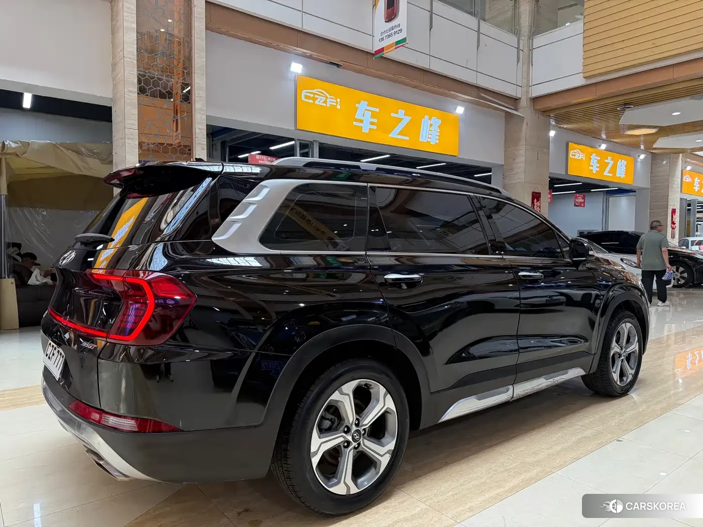 Hyundai Santa Fe 2021 Черный из Китая, фото 3