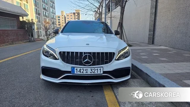 Mercedes-Benz C-Class W205 2018 Белый из Кореи, фото 6