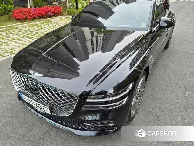 Genesis G80 (RG3) 2022 Черный из Кореи, фото 3