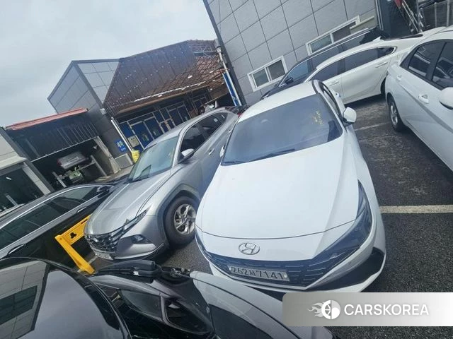 Hyundai Avante (CN7) 2020 Белый из Кореи, фото 5