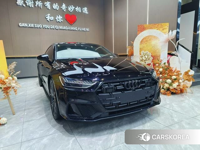 Audi A7L 2023 Черный из Китая, фото 3