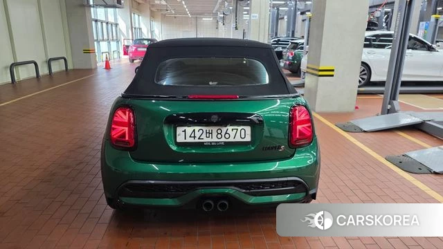 Mini Cooper S Convertible 2021 Темно-зеленый из Кореи, фото 3