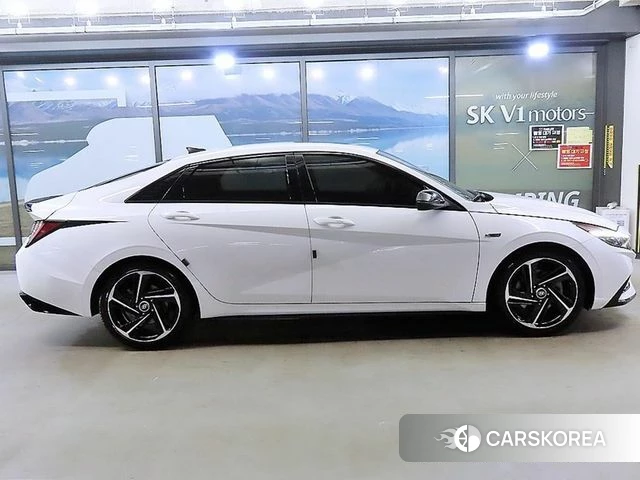 Hyundai Avante (CN7) 2023 Белый из Кореи, фото 3