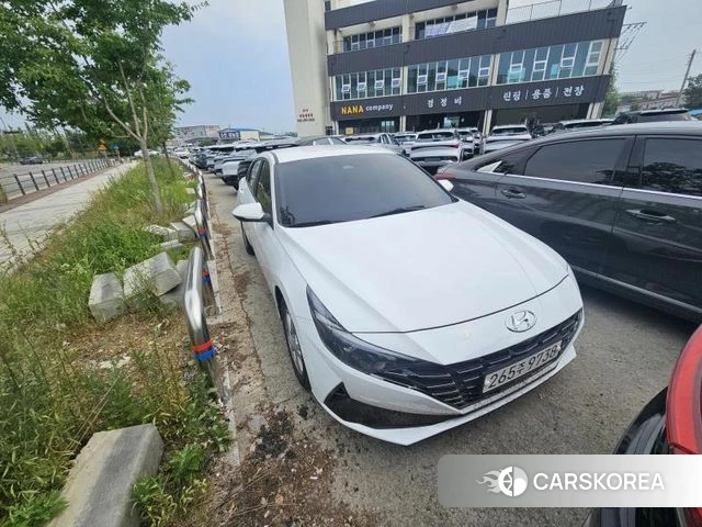 Hyundai Avante (CN7) 2020 Белый из Кореи, фото 6