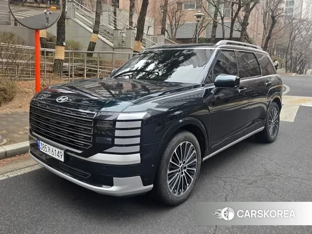 Hyundai Palisade (LX3) 2025 Темно-зеленый из Кореи, фото 3