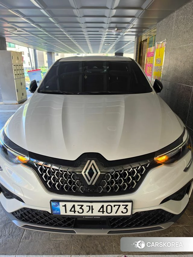 Renault Korea (Samsung) Arcana 2024 Белый из Кореи, фото 3