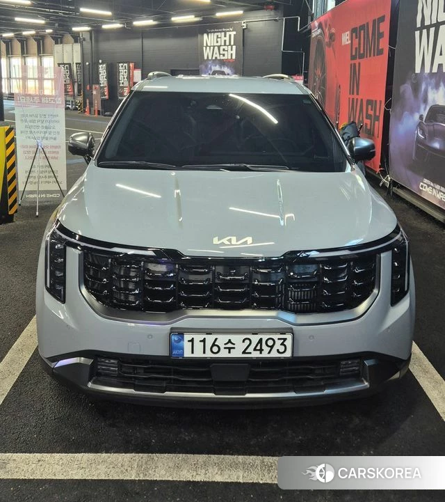 Kia The New Carnival 4th Generation 2024 Серебристо-серый из Кореи, фото 5