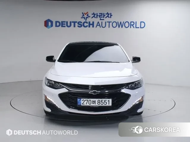Chevrolet (GM Daewoo) The New Malibu 2022 Белый из Кореи, фото 3