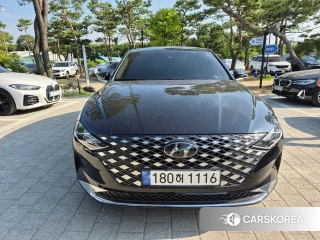 Hyundai The New Grandeur IG 2022 Черный из Кореи, фото 5