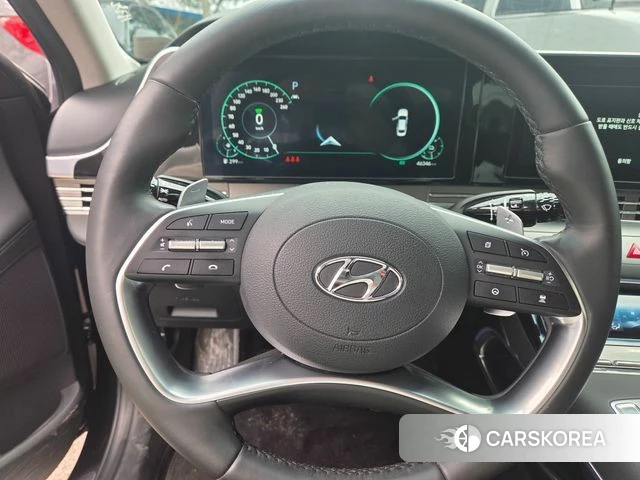 Hyundai The New Grandeur IG Hybrid 2022 Черный из Кореи, фото 3