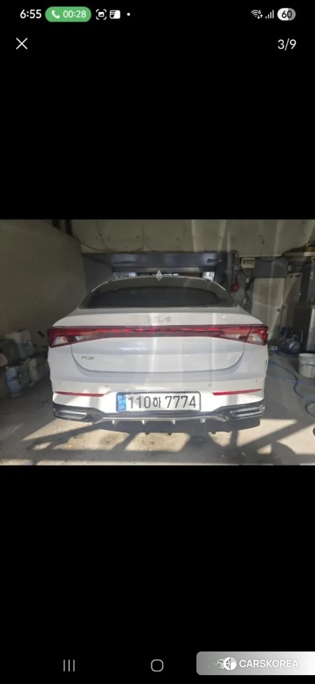 Kia K5 3rd generation 2022 Белый из Кореи, фото 3