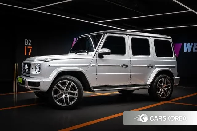 Mercedes-Benz G-Class W463b 2023 Серебристо-серый из Кореи, фото 3