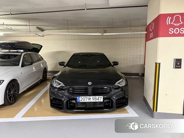BMW M2 (G87) 2024 Черный из Кореи, фото 3