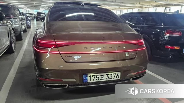 Genesis G90 (RS4) 2023 Коричневый из Кореи, фото 3
