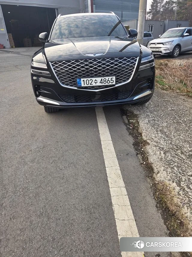 Genesis GV80 2020 Черный из Кореи, фото 3