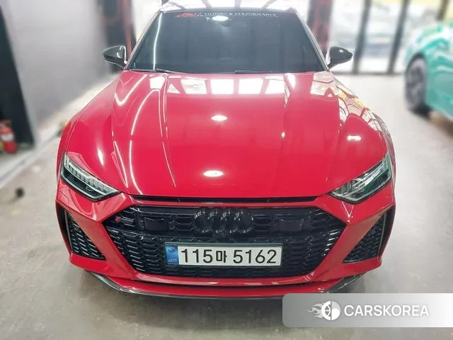 Audi RS7 (4K) 2021 Красный из Кореи, фото 5