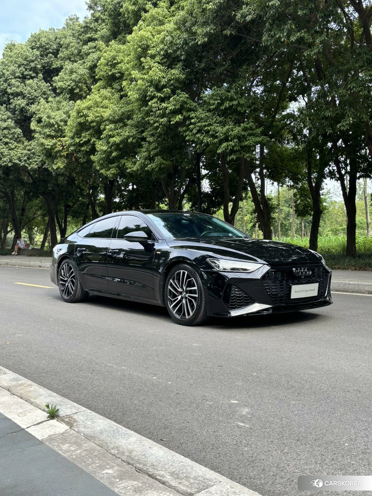 Audi A7 2022 Черный из Китая, фото 3