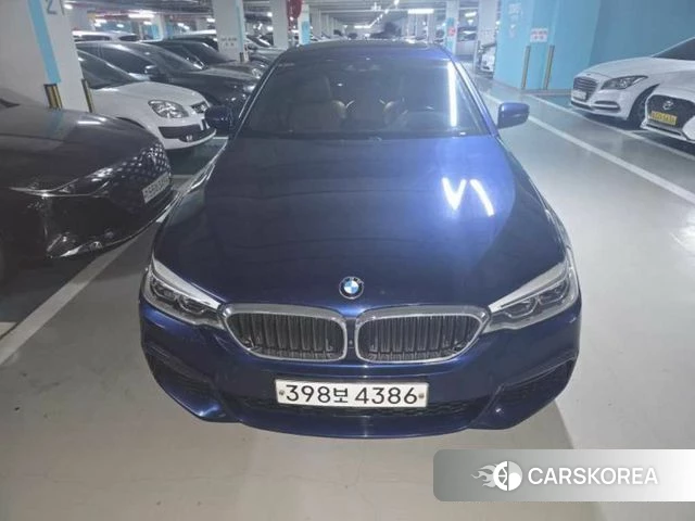 BMW 5 Series (G30) 2020 Синий из Кореи, фото 3