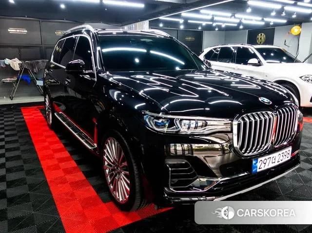 BMW X7 (G07) 2020 Черный из Кореи, фото 3