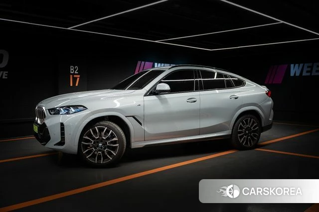 BMW X6 (G06) 2026 Светло-серебряный цвет из Кореи, фото 3