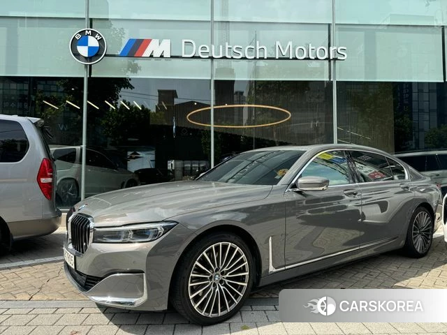 BMW 7 Series (G11) 2021 Серебристо-серый из Кореи, фото 3