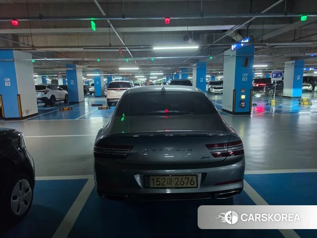 Genesis G80 (RG3) 2021 Серебряный из Кореи, фото 3