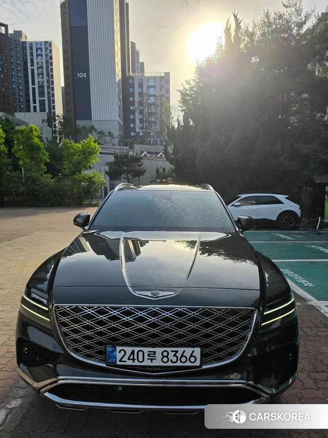 Genesis GV80 2024 Серый из Кореи, фото 3