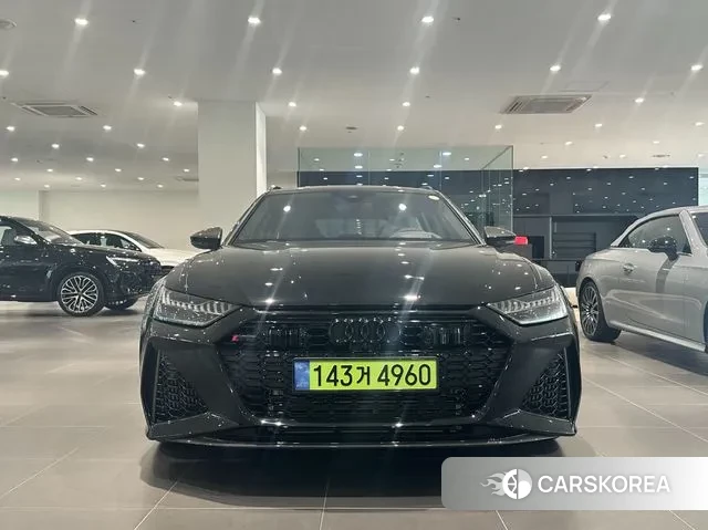 Audi RS6 (C8) 2025 Черный из Кореи, фото 6