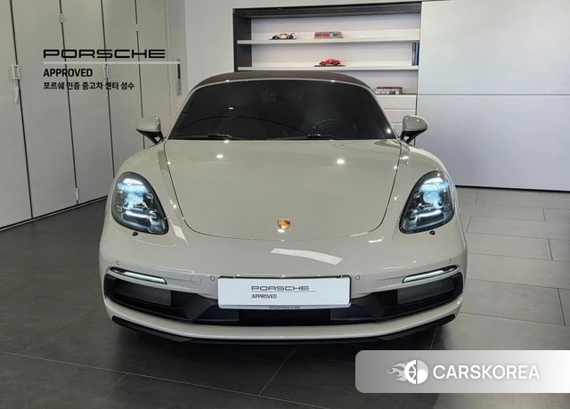 Porsche 718 Boxster 2023 Серебряный из Кореи, фото 5