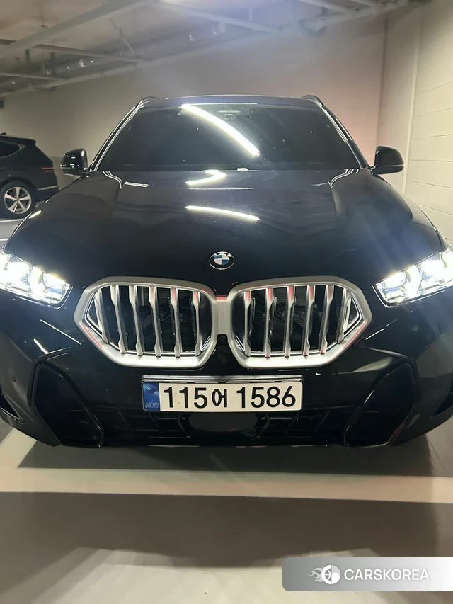 BMW X6 (G06) 2025 Черный из Кореи, фото 3