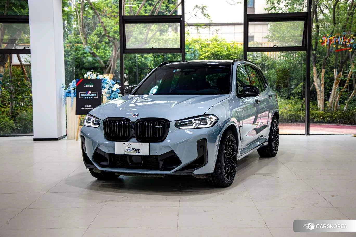 BMW X3 M 2021 Серебристо-серый из Китая, фото 3