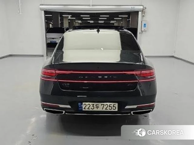 Genesis G90 (RS4) 2023 Темно-зеленый из Кореи, фото 3