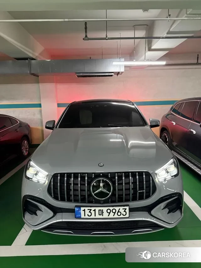 Mercedes-Benz GLE-Class W167 2024 Серебристо-серый из Кореи, фото 3