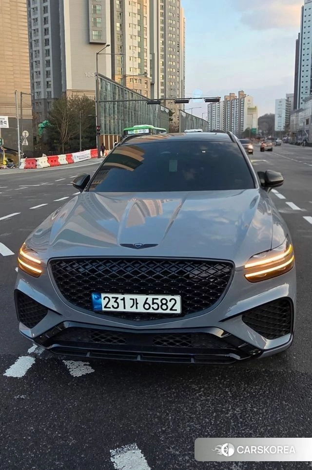 Genesis GV70 2021 Белый из Кореи, фото 3
