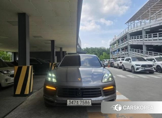 Porsche Cayenne (PO536) 2020 Серебристо-серый из Кореи, фото 3