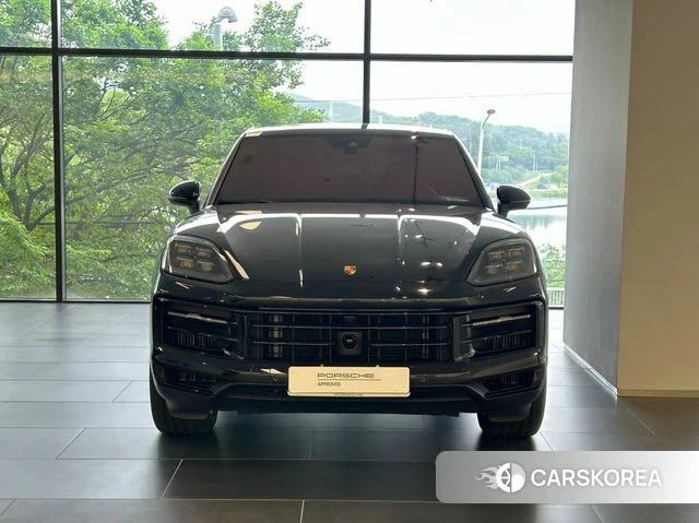 Porsche Cayenne (PO536) 2023 Черный из Кореи, фото 3