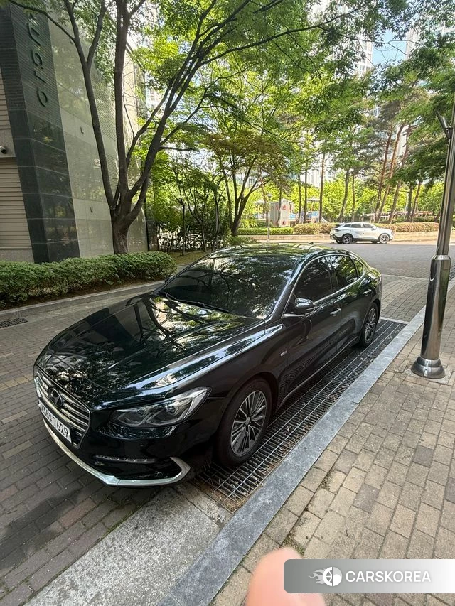 Hyundai Grandeur IG Hybrid 2018 Черный из Кореи, фото 3