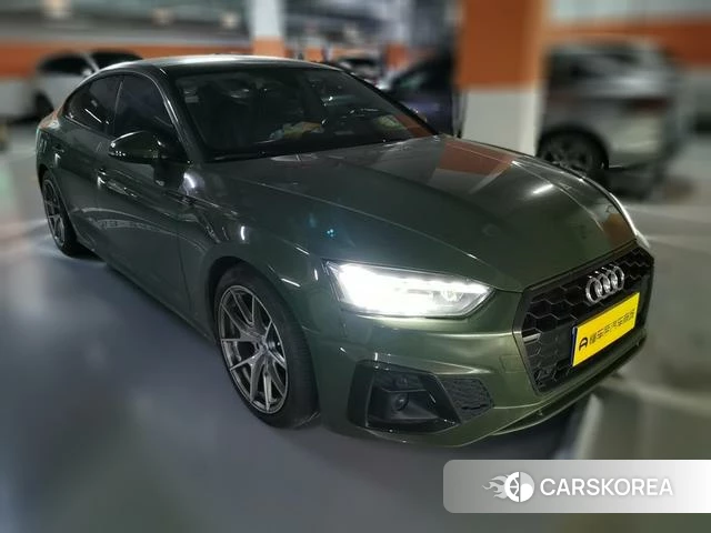 Audi A5 2021 Зеленый из Китая, фото 3