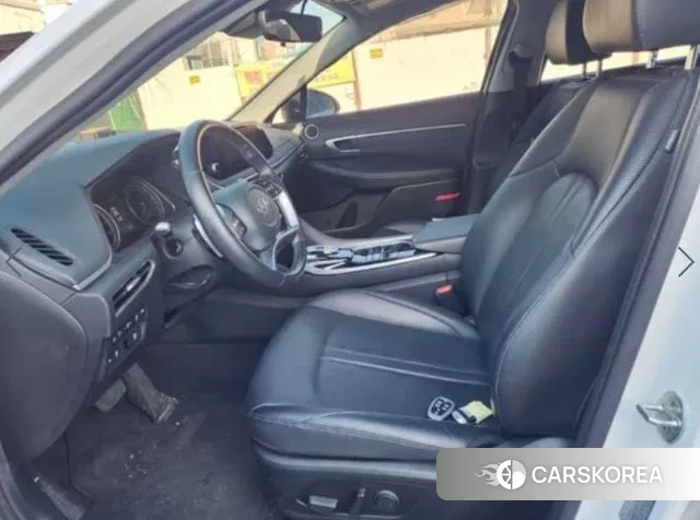 Hyundai Sonata (DN8) 2021 Белый из Кореи, фото 3