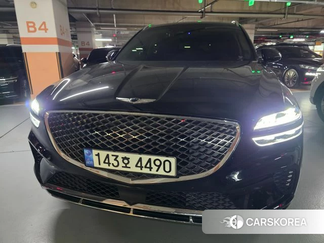 Genesis GV70 2022 Черный из Кореи, фото 3
