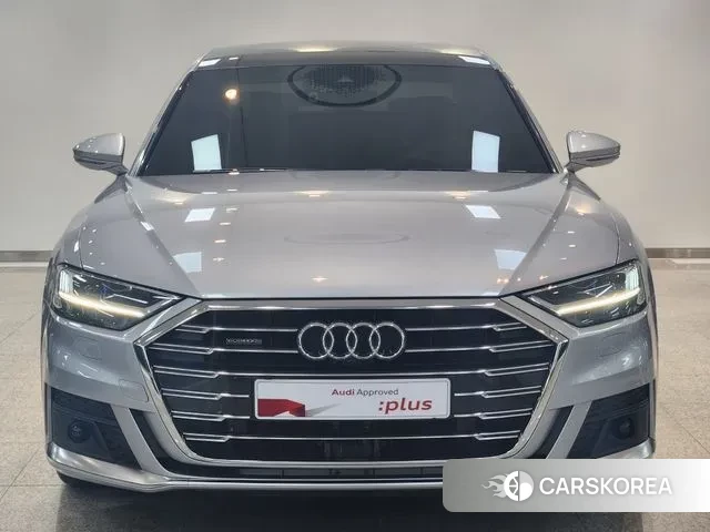 Audi A8 (D5) 2021 Серебряный из Кореи, фото 3