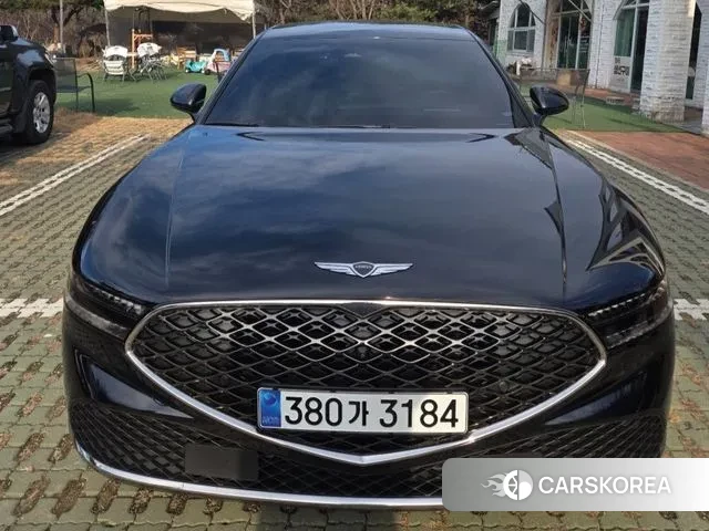 Genesis G90 (RS4) 2022 Черный из Кореи, фото 3