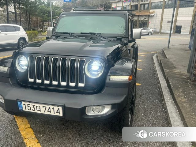 Jeep Wrangler (JL) 2021 Черный из Кореи, фото 5