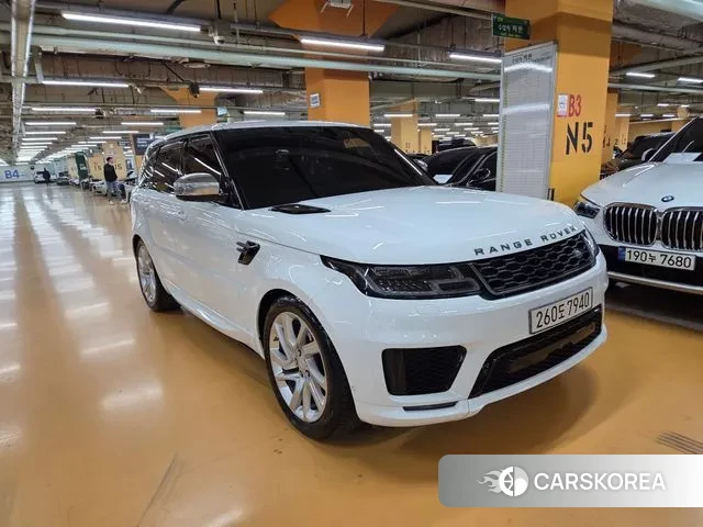 Land Rover Range Rover Sport 2nd Generation 2018 Жемчужный цвет из Кореи, фото 3