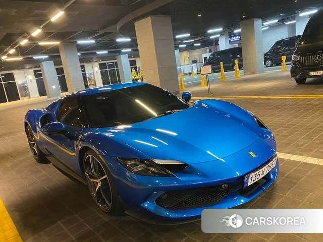 Ferrari 296 GTB 2022 Синий из Кореи, фото 5