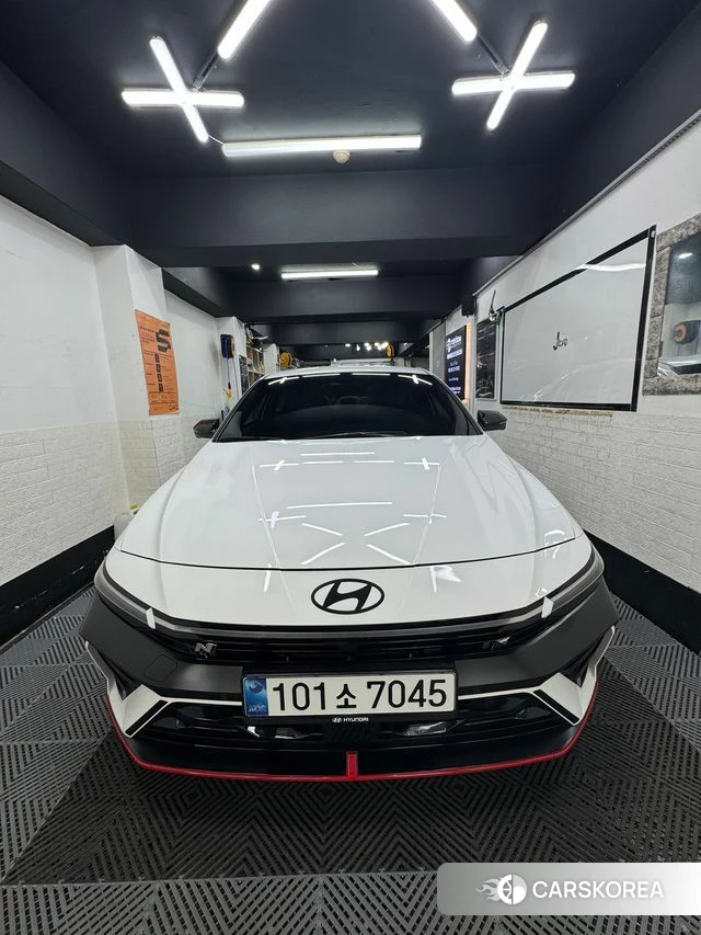 Hyundai The New Avante (CN7) 2025 Белый из Кореи, фото 3