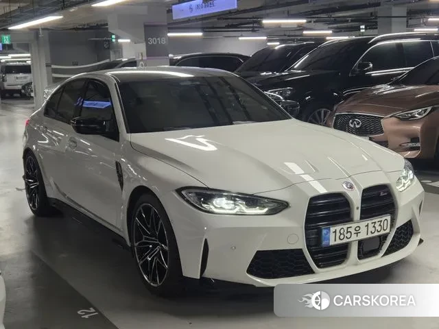 BMW M3 (G80) 2022 Белый из Кореи, фото 3