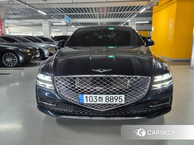 Genesis G80 (RG3) 2021 Синий из Кореи, фото 4