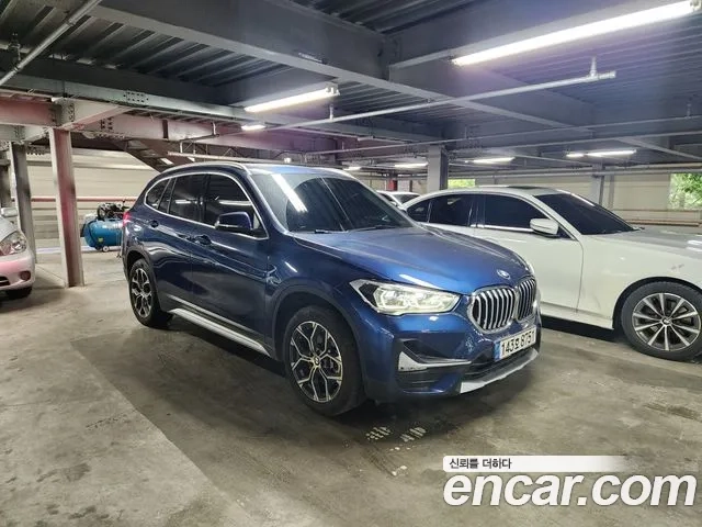 BMW X1 (F48) 2021 Синий из Кореи, фото 5