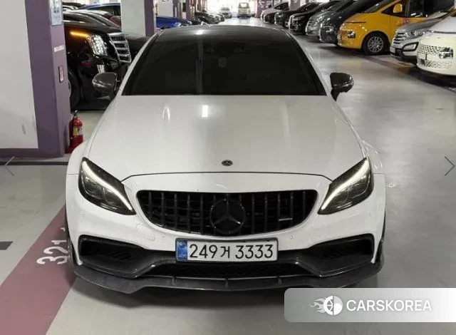 Mercedes-Benz C-Class W205 2018 Белый из Кореи, фото 3